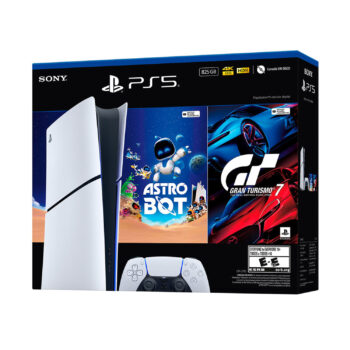 CONSOLA PLAYSTATION 5 SLIM DIGITAL 825GB: ASTRO BOT + GRAN TURISMO 7 BUNDLE