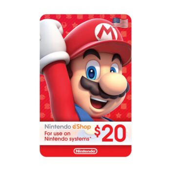 GIFT CARD NINTENDO ESHOP 20$ USA