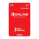 GIFT CARD NINTENDO SWITCH ONLINE 3 MESES USA