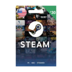 GIFT CARD STEAM 30$ USA