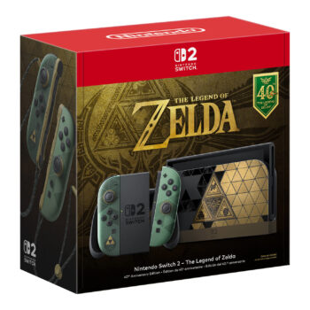 RESERVA CONSOLA NINTENDO SWITCH 2 THE LEGEND OF ZELDA - EDICION 40 ANIVERSARIO