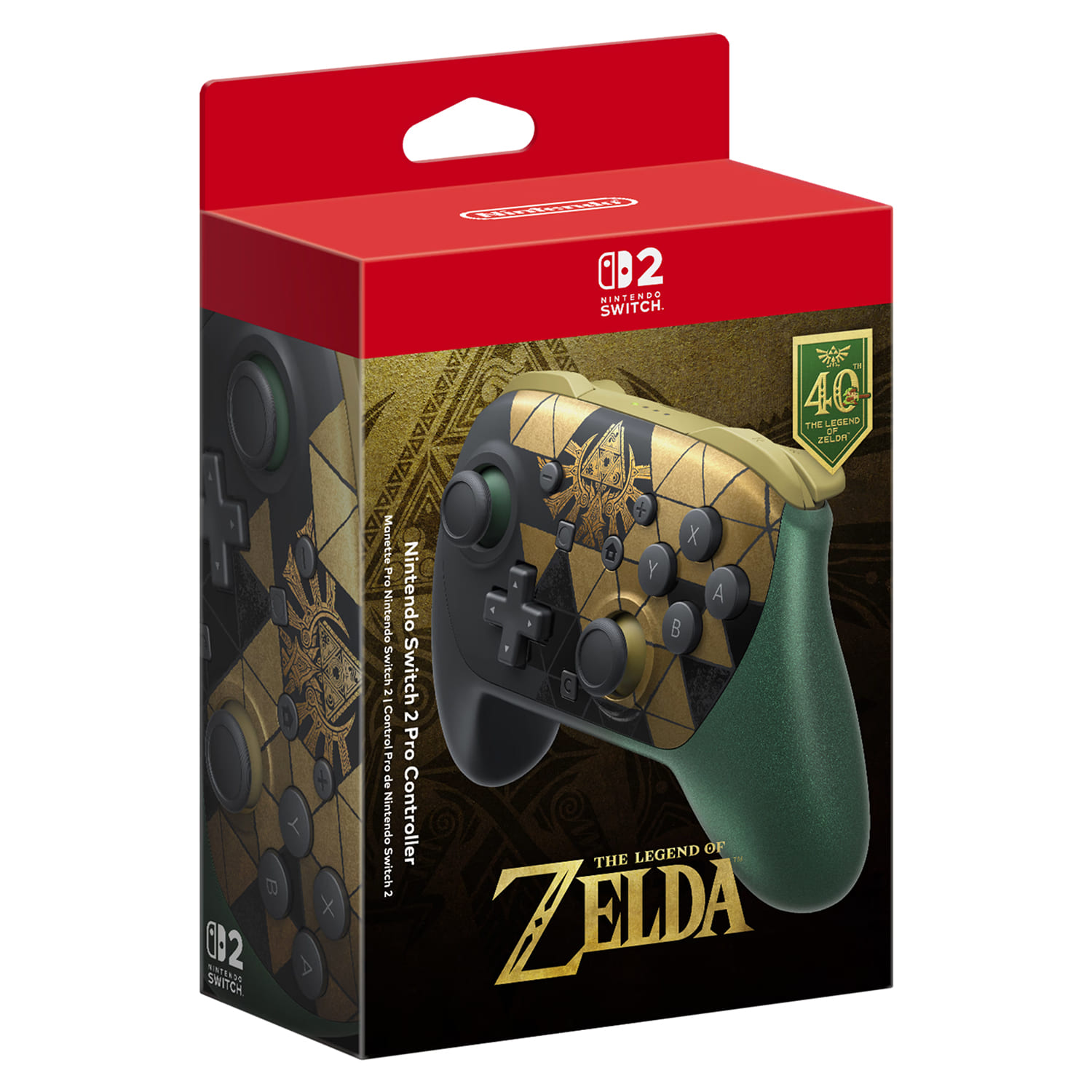Pro Controller 2 Zelda Ocarina - A