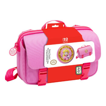ESTUCHE GAME TRAVELER DELUXE CROSSBODY BAG PEACH ROSA PP17 PARA NINTENDO SWITCH 2
